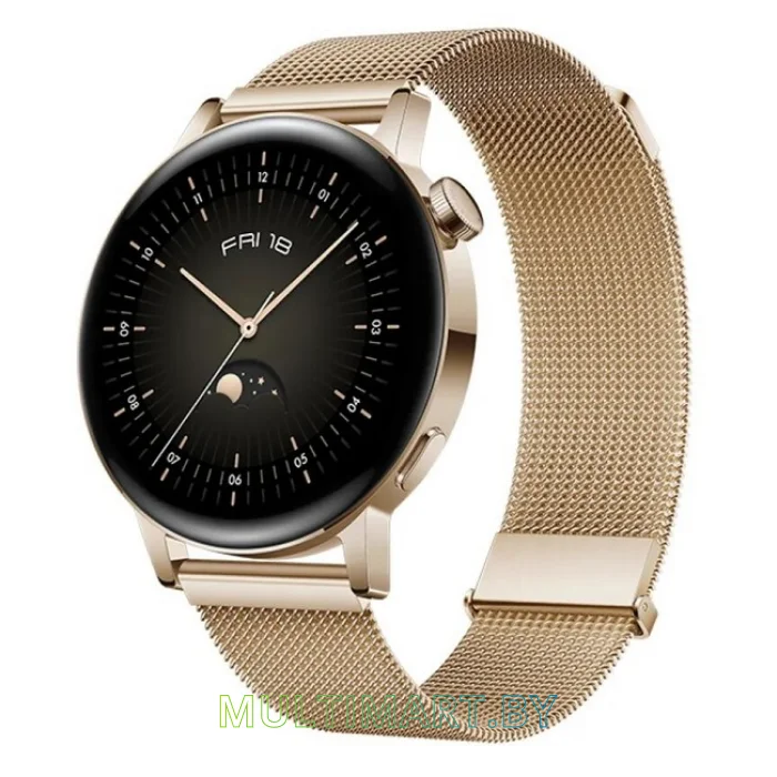 Смарт-часы Huawei Watch GT 3 Elegant 42 мм (с миланским ремешком)